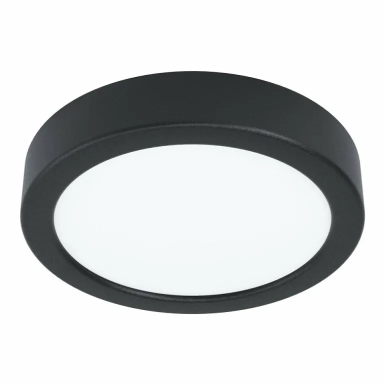 Spot encastrable Eglo FUEVA LED Noir, 1 lumière