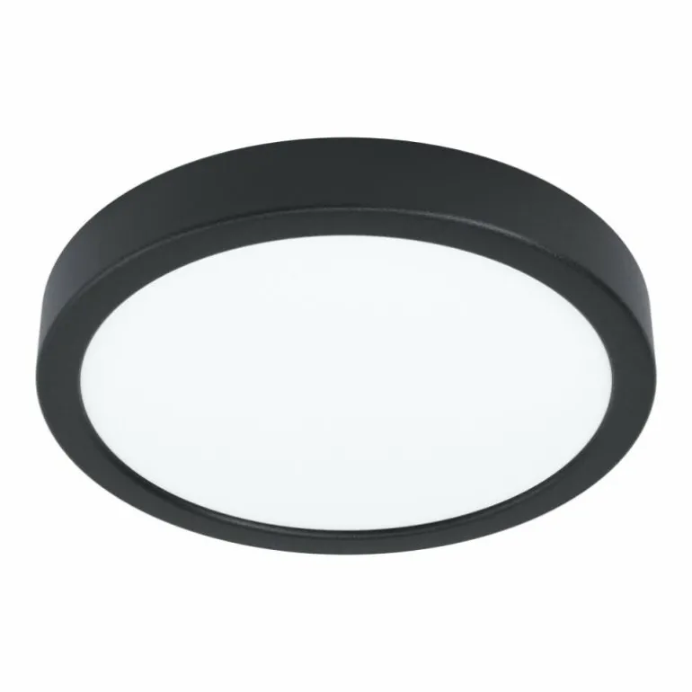 Spot encastrable Eglo FUEVA LED Noir, 1 lumière