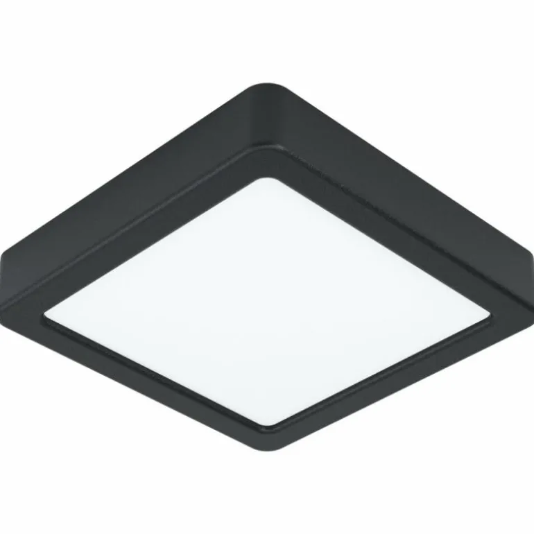 Spot encastrable Eglo FUEVA LED Noir, 1 lumière