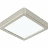 Spot encastrable Eglo FUEVA LED Nickel mat, 1 lumière