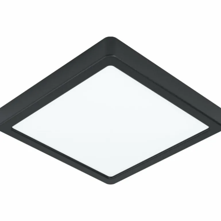 Spot encastrable Eglo FUEVA LED Noir, 1 lumière