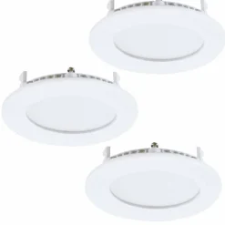 Spot encastrable Eglo FUEVA LED Blanc, 3 lumières