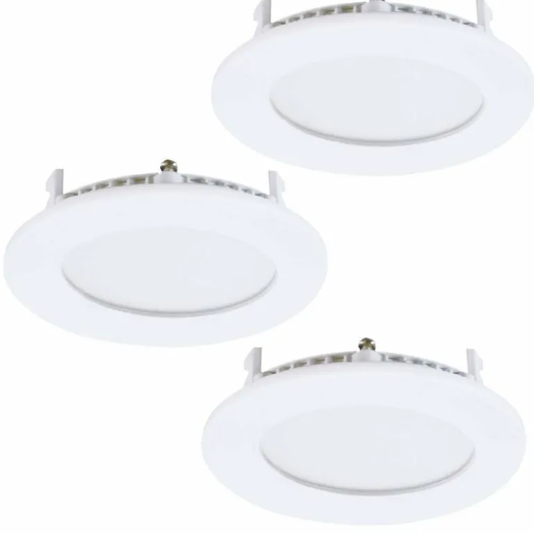Spot encastrable Eglo FUEVA LED Blanc, 3 lumières