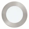 Spot encastrable Eglo FUEVA-C LED Nickel mat, 1 lumière