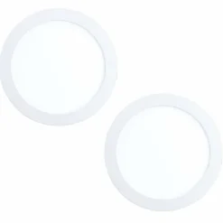 Spot encastrable Eglo FUEVA LED Blanc, 2 lumières
