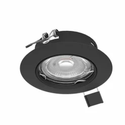 Spot encastrable Eglo PENETO LED Noir, 3 lumières