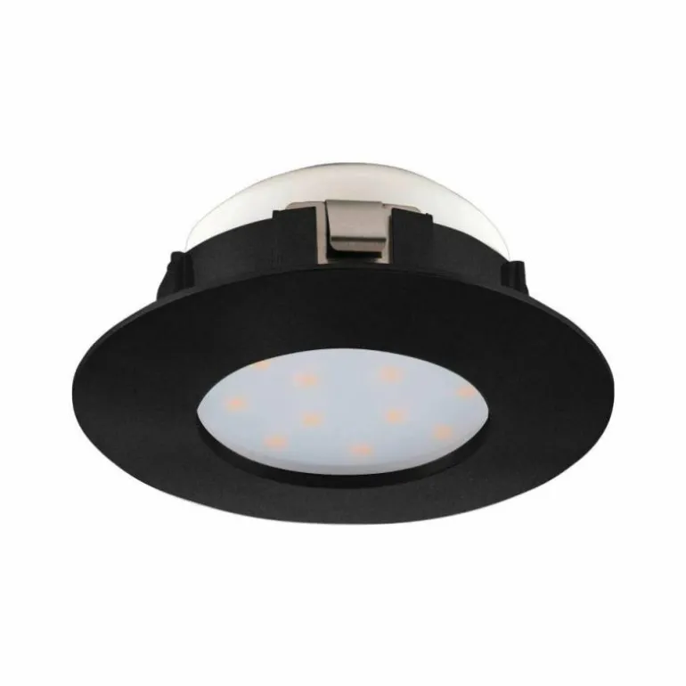 Spot encastrable Eglo PINEDA LED Noir, 1 lumière
