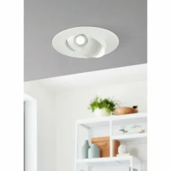 Spot encastrable Eglo RONZANO LED Argenté, Blanc, 1 lumière
