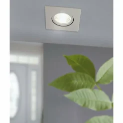 Spot encastrable Eglo SALICETO LED Nickel mat, 1 lumière