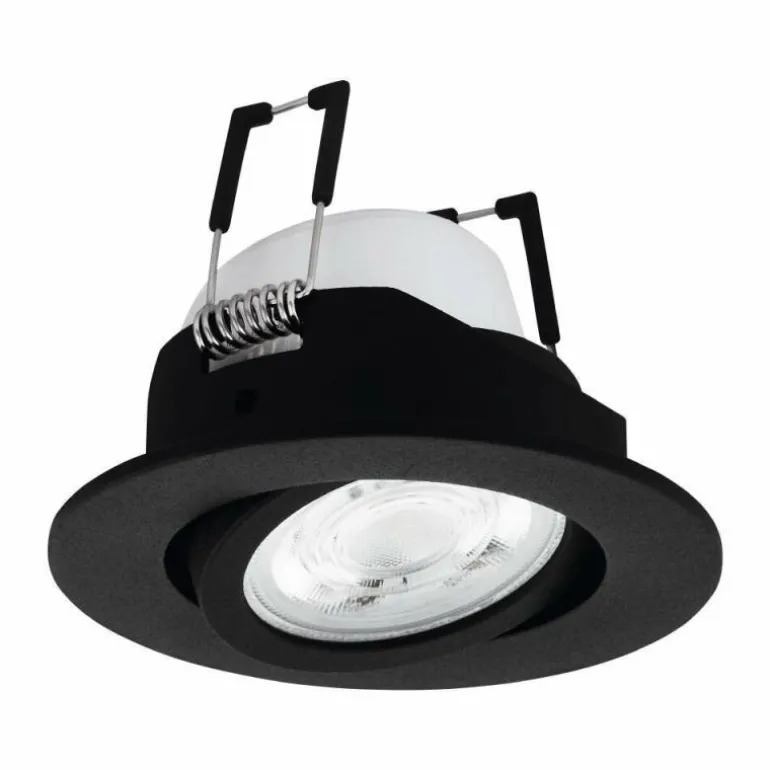 Spot encastrable Eglo SALICETO-Z LED Noir, 1 lumière