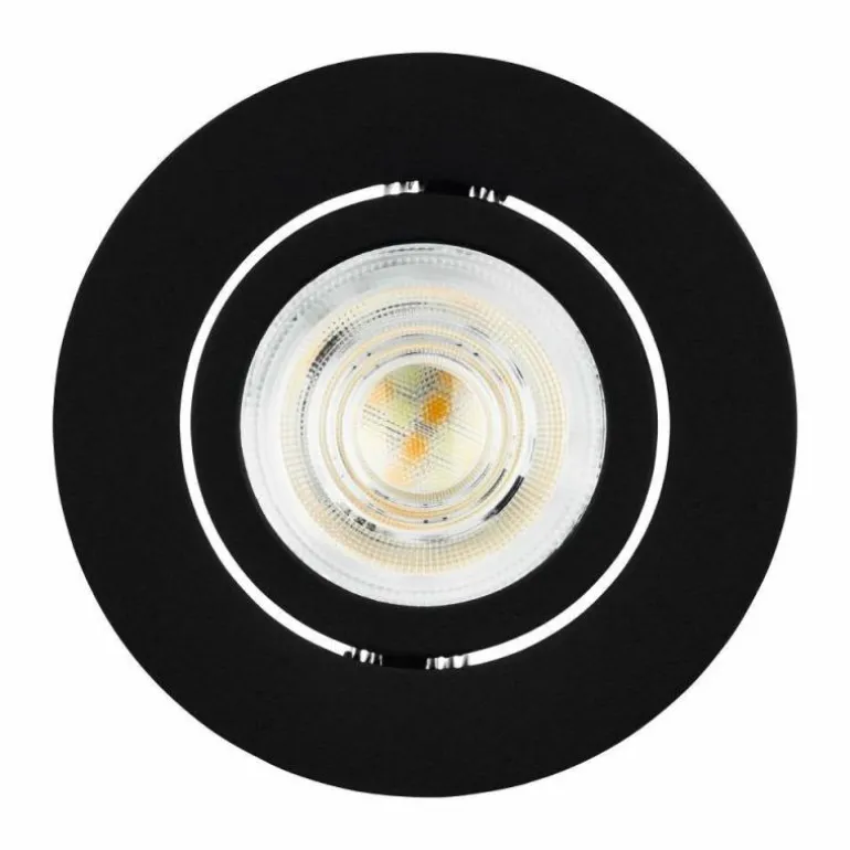 Spot encastrable Eglo SALICETO-Z LED Noir, 1 lumière