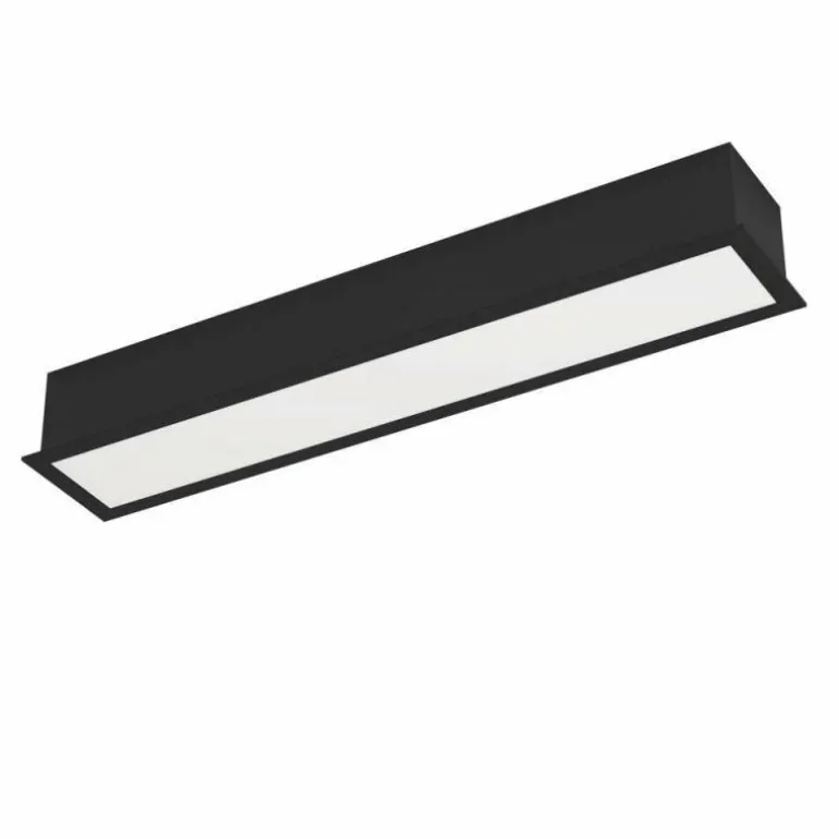 Spot encastrable Eglo SALITTA LED Noir, 1 lumière