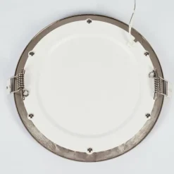 Spot encastrable Finsrud LED Nickel mat, 1 lumière