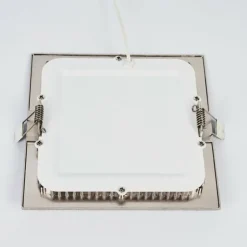 Spot encastrable Finsrud LED Nickel mat, 1 lumière