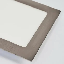 Spot encastrable Finsrud LED Nickel mat, 1 lumière