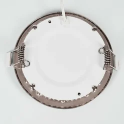 Spot encastrable Finsrud LED Nickel mat, 1 lumière