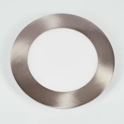 Spot encastrable Finsrud LED Nickel mat, 1 lumière