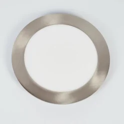 Spot encastrable Finsrud LED Nickel mat, 1 lumière