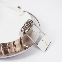 Spot encastrable Finsrud LED Nickel mat, 1 lumière