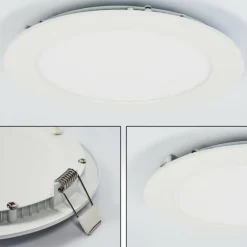 Spot encastrable Finsrud LED Blanc, 1 lumière