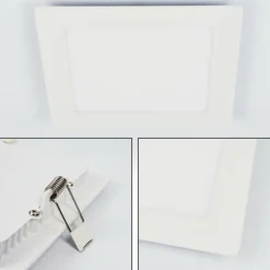 Spot encastrable Finsrud LED Blanc, 1 lumière