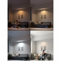 Spot encastrable, kit d'extension Philips Hue Ambiance White Milliskin Blanc, 1 lumière, Télécommandes