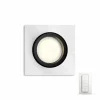 Spot encastrable, kit d'extension Philips Hue Ambiance White Milliskin Argenté, 1 lumière, Télécommandes