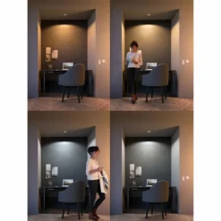 Spot encastrable, kit d'extension Philips Hue Ambiance White Milliskin Argenté, 1 lumière, Télécommandes