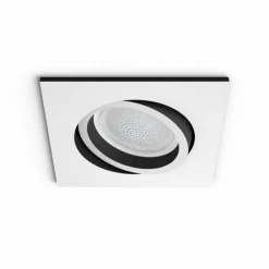 Spot encastrable, kit d'extension Philips Hue Ambiance White & Color Centura Blanc, 1 lumière, Changeur de couleurs