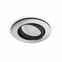 Spot encastrable, kit d'extension Philips Hue Ambiance White & Color Centura Argenté, 1 lumière, Changeur de couleurs