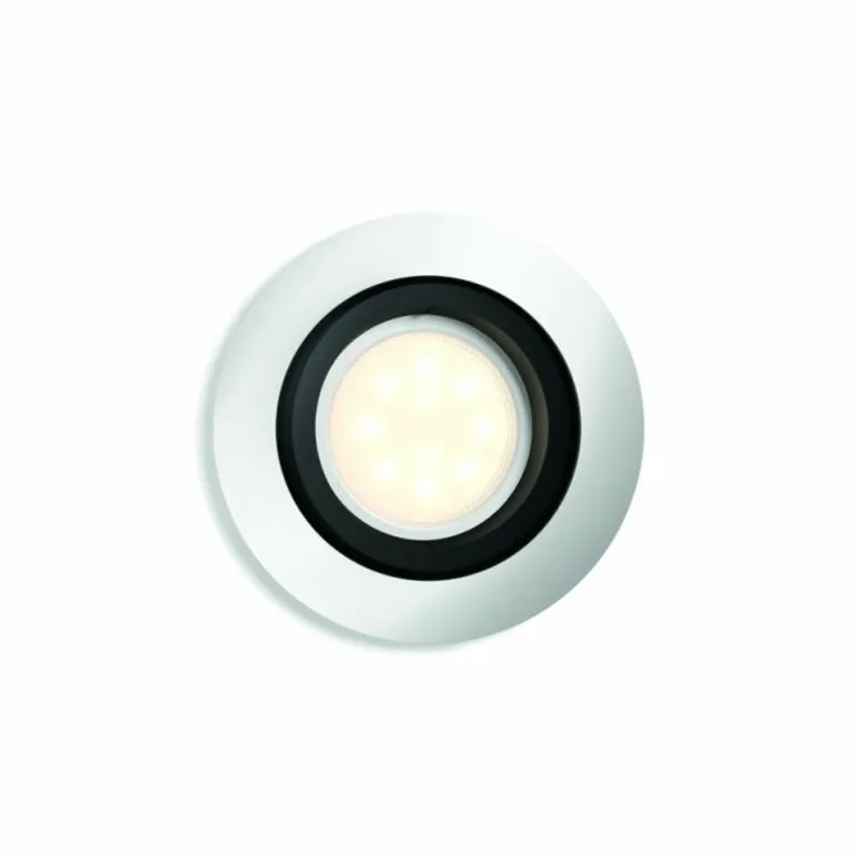 Spot encastrable, kit d'extension Philips Hue Ambiance White Milliskin Blanc, 1 lumière