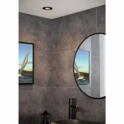 spot encastrable Lucide BINKY LED Noir, 1 lumière