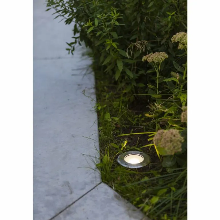 Spot encastrable Lutec CYDOPS LED Acier inoxydable, 1 lumière