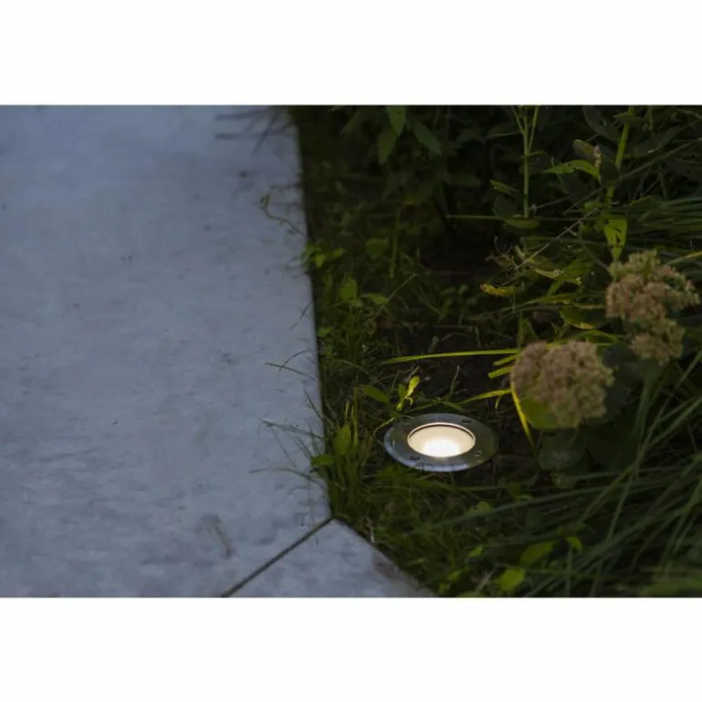 Spot encastrable Lutec CYDOPS LED Acier inoxydable, 1 lumière