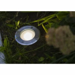 Spot encastrable Lutec CYDOPS LED Acier inoxydable, 1 lumière