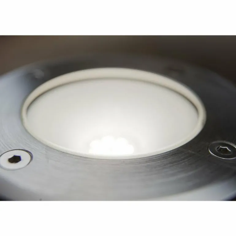 Spot encastrable Lutec CYDOPS LED Acier inoxydable, 1 lumière