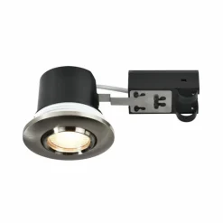 Spot encastrable Nordlux UMBERTO LED Nickel mat, Noir, 1 lumière