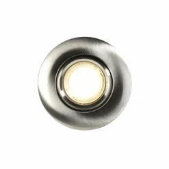 Spot encastrable Nordlux UMBERTO LED Nickel mat, Noir, 1 lumière