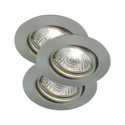 Spot encastrable Nordlux TRITON Acier inoxydable, 3 lumières