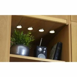 Spot encastrable Nordlux LISMORE LED Chrome, 4 lumières