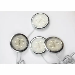 Spot encastrable Nordlux LISMORE LED Chrome, 4 lumières
