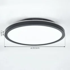 Spot encastrable Pawcatuck LED Noir, Blanc, 1 lumière