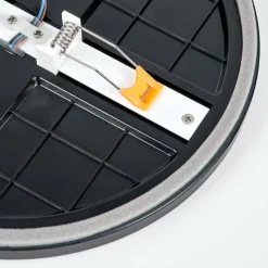 Spot encastrable Pawcatuck LED Noir, Blanc, 1 lumière