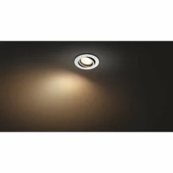 Spot encastrable Philips Hue Centura LED Blanc, 1 lumière, Changeur de couleurs