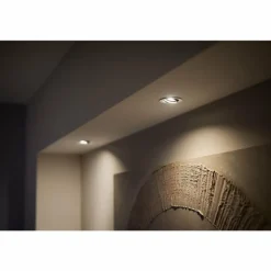 Spot encastrable Philips Hue Centura LED Blanc, 1 lumière, Changeur de couleurs