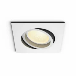 Spot encastrable Philips Hue Centura LED Blanc, 1 lumière, Changeur de couleurs