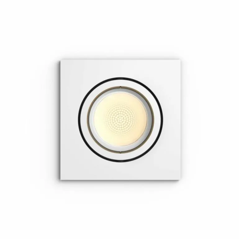 Spot encastrable Philips Hue Centura LED Blanc, 1 lumière, Changeur de couleurs