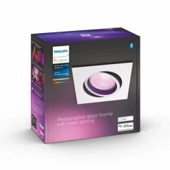 Spot encastrable Philips Hue Centura LED Blanc, 1 lumière, Changeur de couleurs