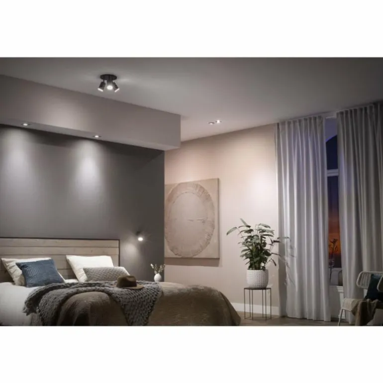 Spot encastrable Philips Hue Centura LED Blanc, 1 lumière, Changeur de couleurs