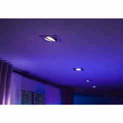 Spot encastrable Philips Hue Centura LED Blanc, 1 lumière, Changeur de couleurs